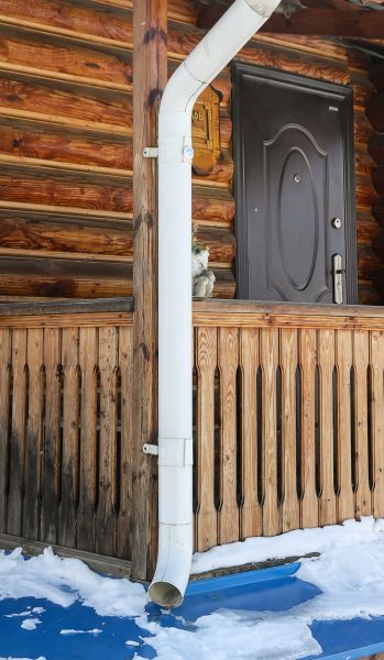 Cost of Porch Downspout Installation in Roseville