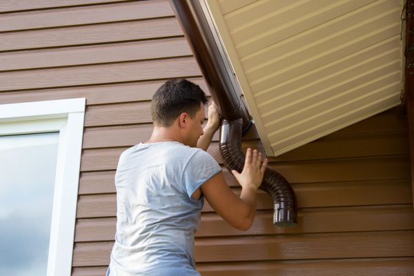 Porch Gutter Repair Service in Roseville
